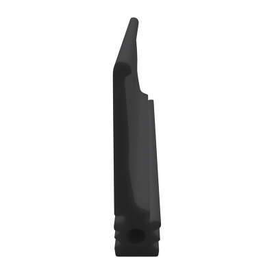 3D Modell der Lippendichtung LP321 in schwarz für Fenster.