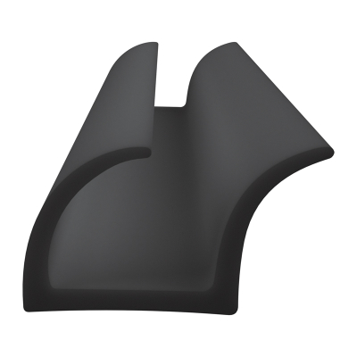 3D Modell der Lippendichtung LP343 in schwarz für Fenster.