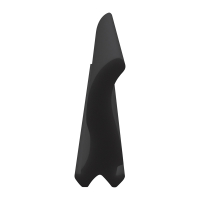 3D Modell der Lippendichtung LP345 in schwarz für Fenster.