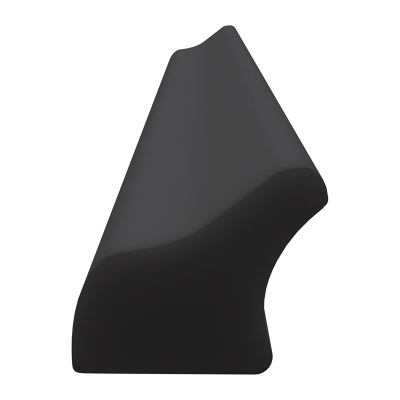 3D Modell der Lippendichtung LP349 in schwarz für Fenster.