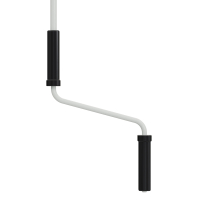 Geiger Markisenkurbel | lichtgrau | Länge 2200 mm | für runde Kunststoff Kurbelösen