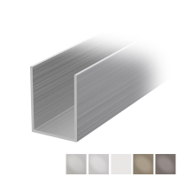 Maxi Aluminium Führungsschiene in dunkelbronze...
