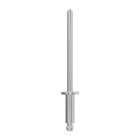DEFLEX Blindniete Flachrundkopf 3,2 x 10 mm | Edelstahl/Edelstahl
