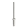 DEFLEX Blindniete Flachrundkopf 3,2 x 10 mm | Edelstahl/Edelstahl