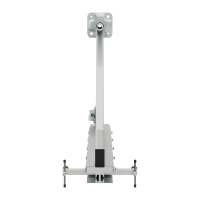 DEFLEX Stützpfosten Typ 4 / 1200 mm, für Bodenhülse, inkl. Stützfuss, für doppelseitige Dammbalkenaufnahme, für Stauhöhe bis 1200 mm