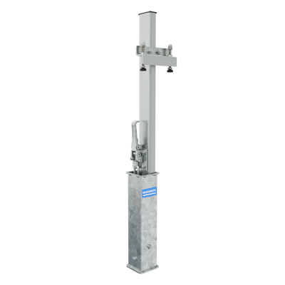 DEFLEX Stützpfosten Typ 1 / 600 mm inkl. Bodenhülse