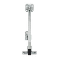 DEFLEX Stützpfosten Typ 1 / 1200 mm inkl. Bodenhülse