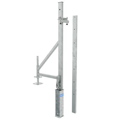 DEFLEX Stützpfosten Typ 1 / 1800 mm inkl. Bodenhülse