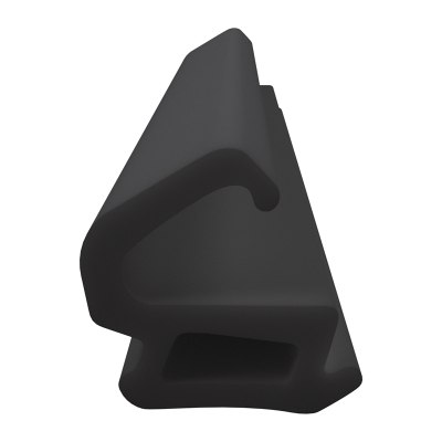 3D Modell der Lippendichtung LP403 in schwarz für Fenster.