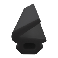 3D Modell der Lippendichtung LP416 in schwarz für...