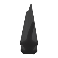 3D Modell der Lippendichtung LP445 in schwarz für...