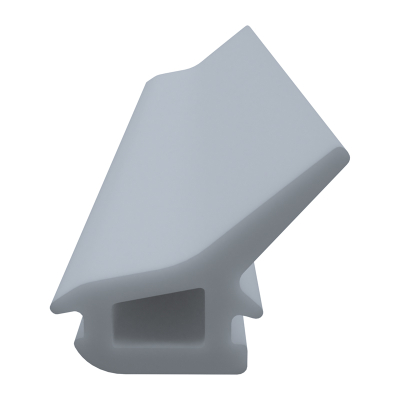 3D Modell der Lippendichtung LP456 in grau für Fenster.