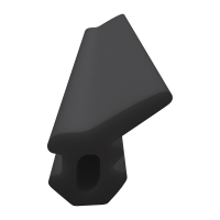 3D Modell der Lippendichtung LP462 in schwarz für...