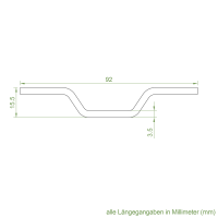 Rademacher Antriebslager 16 mm Stern-Loch Teilkreis 60 mm | gekröpft | für Rademacher Antriebe Large