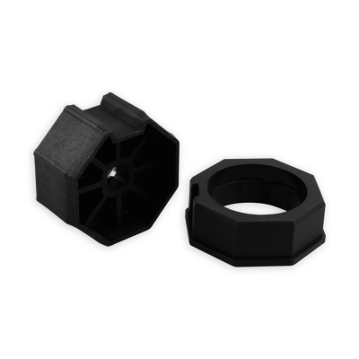 Adapter-Mitnehmer-Set für Achtkant Stahlwelle SW 50 von Rademacher.