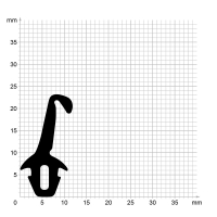 Zeichnung des Dichtungsprofils der Mitteldichtung MI186...