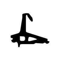 3D Modell der Mitteldichtung MI194 in schwarz für...