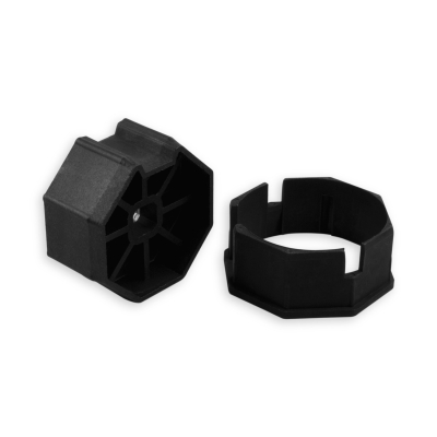 Adapter-Mitnehmer-Set für Achtkant Stahlwelle SW 50 von Rademacher.