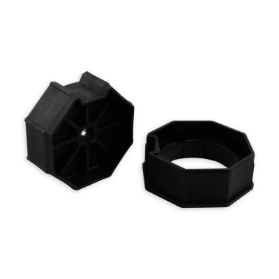 Adapter-Mitnehmer-Set für Achtkant-Stahlwelle SW 70 von Rademacher.