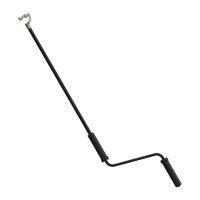 Geiger Markisenkurbel | schwarz | Länge 800 - 3000...