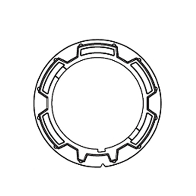 Adapter-Mitnehmer für Eckermann Rundwelle E65.