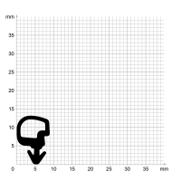 Zeichnung des Dichtungsprofils der Schlauchdichtung SL113.