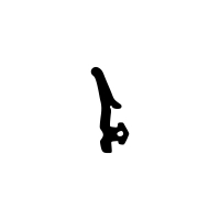Muster - Anschlagdichtung AS135 | schwarz | ca. 10 cm