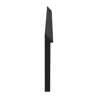 3D Modell der Lippendichtung LP467 in schwarz für Fenster.