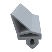 3D Modell der Zimmertürdichtung ZT045 in grau...