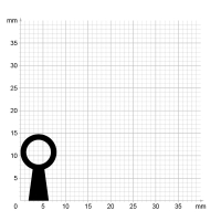 Einfräsdichtung EF010 | 8 mm Schlauch | 5 lfm