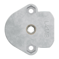 Geiger Schneckengetriebe S101 | Untersetzung 4:1 | 6 mm Vierkant mit Endanschlag