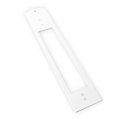 Blendenadapter für RolloTron Plus in weiß pulverbeschichtet von Rademacher.