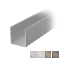 Maxi Aluminium Führungsschiene in dunkelbronze...
