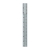 Verlängerung für SW 50 Achtkant Stahlwelle | Länge 500 mm