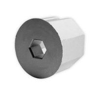Kupplung aus Zink-Druckguss für Achtkant-Stahlwelle...
