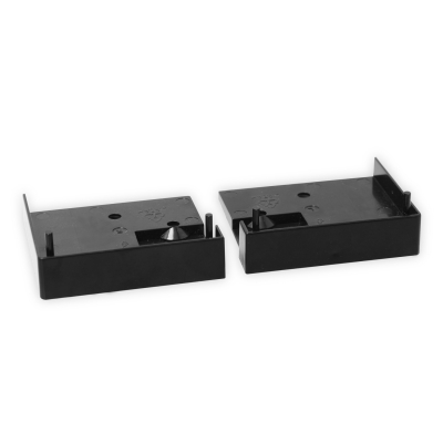 Endkappe für Rollladenführungsschiene in schwarz für links und rechts.