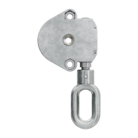 Geiger Schneckengetriebe S106 | Untersetzung 4:1 | 6 mm Sechskant | mit Kurbelöse