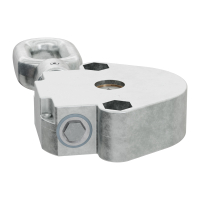 Geiger Schneckengetriebe S106 | Untersetzung 4:1 | 6 mm Sechskant | mit Kurbelöse