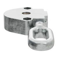 Geiger Schneckengetriebe S106 | Untersetzung 4:1 | 6 mm Sechskant | mit Kurbelöse