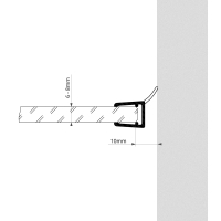 Duschdichtung DD021 | transparent