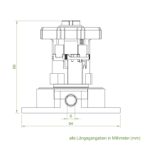 Geiger Kegelradgetriebe K115 | Untersetzung 4:1 | rechts & links umschaltbar | für SW 60