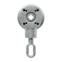 Geiger Markisengetriebe MKG 001 | 3:1 | blank | 13 mm Innenvierkant | Zinköse | mit Endanschlag