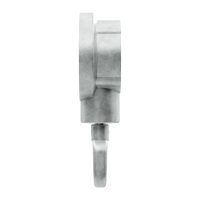Geiger Markisengetriebe MKG 001 | 3:1 | blank | 13 mm Innenvierkant | Zinköse | mit Endanschlag
