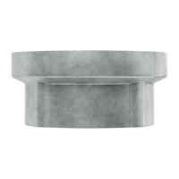 Geiger Markisengetriebe MKG 001 | 3:1 | blank | 13 mm Innenvierkant | Zinköse | mit Endanschlag