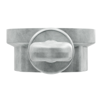 Geiger Markisengetriebe MKG 001 | 3:1 | blank | 13 mm Innenvierkant | Zinköse | mit Endanschlag