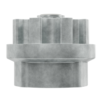 Geiger Markisengetriebe MKG 003 | 3:1 | blank | für 78 (85) mm Nutrohr | Zinköse | mit Endanschlag