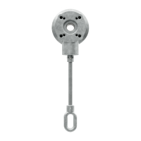 Geiger Markisengetriebe MKG 004 | 3:1 | blank | für 78 (85) mm Nutrohr | verl. Öse | mit Endanschlag