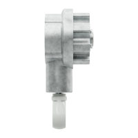 Geiger Markisengetriebe MKG 015 | 7,8:1 | blank | für 78 (85) mm Nutrohr | Kunststofföse | mit Endanschlag