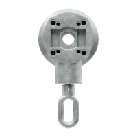 Geiger Markisengetriebe MKG 021 | 4,4:1 | blank | für 70 mm Nutrohr | Zinköse | mit Endanschlag