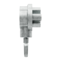 Geiger Markisengetriebe MKG 021 | 4,4:1 | blank | für 70 mm Nutrohr | Zinköse | mit Endanschlag